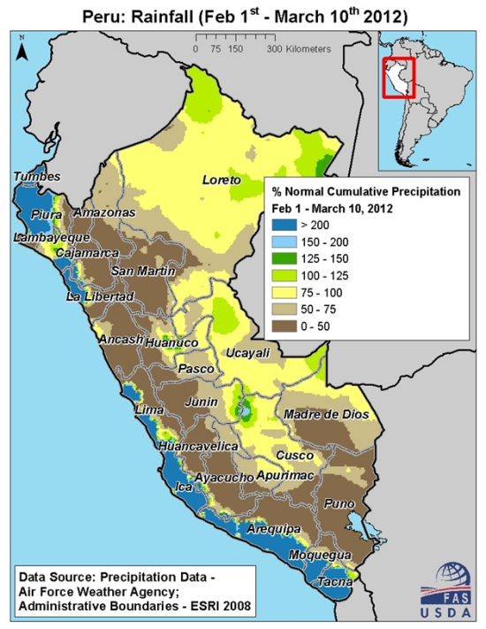 Peru Rains March 2012